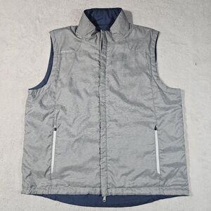 Zero Restriction Kiely Water Repellent Reversible Vest Blue / Gray Men's XL